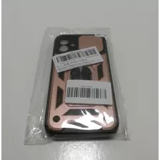 Carcasa Anti Golpe Para iPhone 12color Rosa, Incluye Lámina