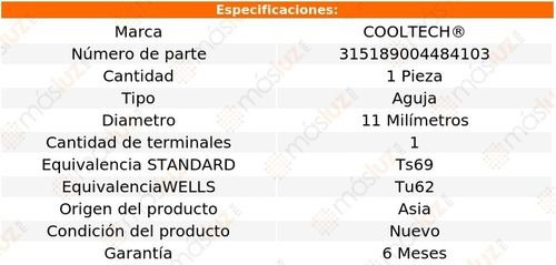 (1) Bulbo Indicador Temperatura 280zx 6 Cil 2.8l 75/83 Foto 3