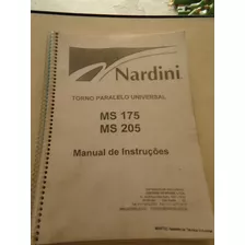 Manual Torno Nardini Mascote Ms 175 Ms 205