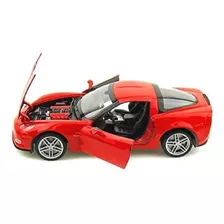 Chevrolet Corvette Z06 Escala 1:24 Welly 18,5 Cm Largo