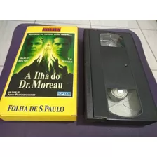 Fita Vhs A Ilha Do Dr. Moreau - Coleção Videoteca Folha 