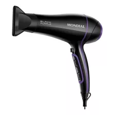 Secador De Pelo Mondial Scn-01 Black Purple 2000 Watts