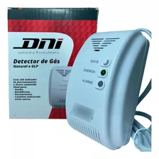 Detector Vazamento Fuga Gas Natural Glp Com Alarme Bivolt