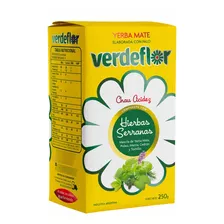 Yerba Mate Verde Flor Serrana 250 Grs. Yerba Suave