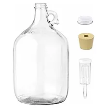 1 Gallon Jug W/ Econolock,metal Screw Cap,#6 Drilled St...