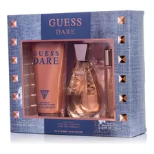 Set Perfume Guess Dare Para Dama 100ml Edt Original