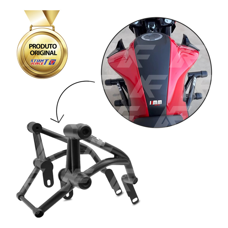 Protetor Stunt Race Fazer 150 Gaiola Street Cage Fz15 Preto - Outros Pet  Shop - Magazine Luiza