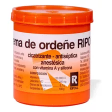 Crema De Ordeñe Antiséptica Y Anestésica Ripoll 500g