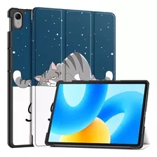 Funda Pintada De Gatos Para Huawei Matepad 11.5 2023