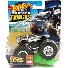 Hot Wheels Monster Trucks Back To The Future - Time Machine