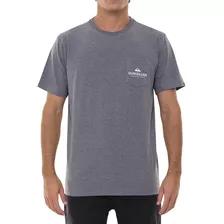 Camiseta Quiksilver Pocket Cinza