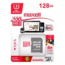 Memoria Microsd Maxell 128gb: Almacena Datos Con Confianza