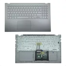 Carcaça Base Teclado Notebook Asus Vivobook 15 X512 Prata