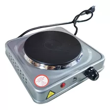 Fogareiro Elétrico Cooktop 5 Temperaturas 1 Boca Fogão Cor Cinza 220v