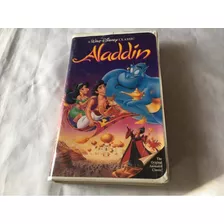Aladdin Pelicula Vhs Black Diamond Disney Inglés 