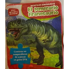 Rompecabezas Goma Eva, Dinosaurios