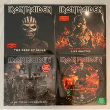 4 Lps Iron Maiden Matter Of Life And Death The Book Of Souls