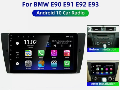 Radio Bmw E90 E93 Android 12 4gx64g Carplay Android Auto Foto 2