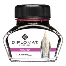 Botella De Tinta Diplomat Octopus Glass 30 Ml Smooth Orchid