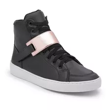 Tênis Feminino Cano Alto Botinha Bota Casual Confort Fashion