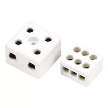 Conector Foxlux Porcelana 16mm Trif - Kit C/12 Peca(s) 