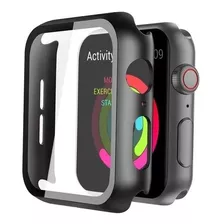 Capa Bumper Vidro Temperado Para Apple Watch 5/6 44mm Se