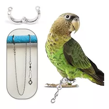 Corrente De Pé Dividida De Aço Inoxidável Para Papagaio Gran