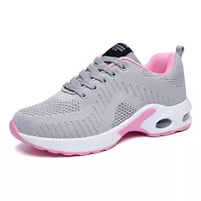 Zapatos Deportivos De Malla De Estilo Coreano Para Mujer