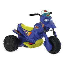 Moto Xt3 Blue Eletrica 6v Bandeirante Voltagem Do Carregador 110v/220v