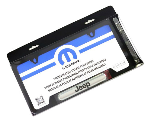 Porta Placa Negro Logo Jeep Compass Jeep 07/22 Foto 3