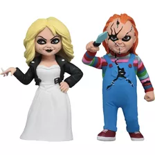 Figura Toony Terrors Bride Of Chucky 2-pack Chucky & Tiffany