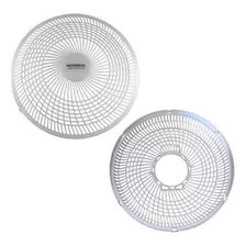 Par De Grades Ventilador Mondial Branco 30cm Original