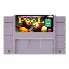 Juego Champonship Pool Super Nintendo (repro) Nuevo Snes