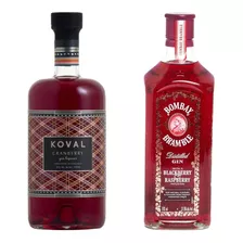 Pack Gin Berries: Koval Cranberry Gin + Gin Bombay Bramble