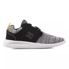 Zapatillas Deportivas Dc Midway Sn Grey Yellow Nuevas!