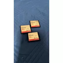 Cartão Sandisk 32gb Extreme Compactflash 120mb/s Classe 10