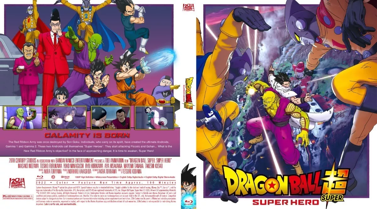 Dragon Ball Super: Super Hero 2022 En Bluray. Audio Latino!