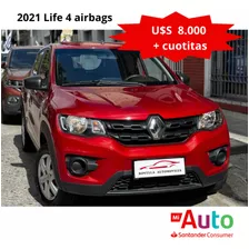 Renault Kwid 2021 1.0 Life Con 4 Airbags, Nuevooo!!