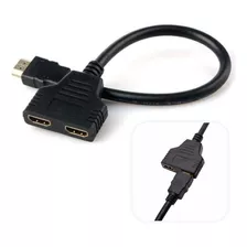 Divisor Duplo 1x2 Saídas Duas Telas Imagem Duplicador Hdmi