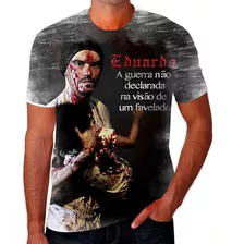 Camiseta Camisa Facção Central Eduardo Taddeo Rap W03