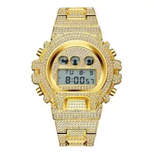 Relógios Impermeáveis Digitais Missfox Luxury Diamond