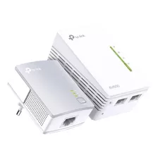 Adaptador Powerline Tp-link Tl-wpa4220kit V5 Branco 220v