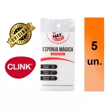 Kit 5 Esponja Mágica Bucha Melamina Multiuso Limpa Mancha