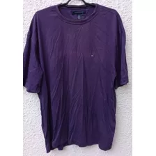 Remera Violeta Tommy Hilfiger Talle Xl.