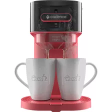 Cafeteira Elétrica Single Up Cadence Vermelha E Preta 127v