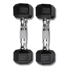 Set 2 Mancuernas 5 Lb 2.26 Kg C/u, Pesas Hexagonales Gym