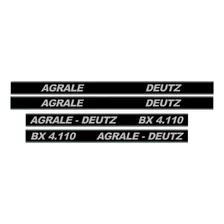  Kit Faixas Etiquetas Adesivo Trator Agrale Deutz Bx 4110