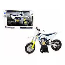 Husqvarna Fs450 Moto A Escala 1/12 Mide 17cm Rueda Lisa 