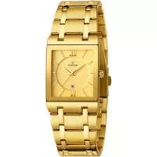 Wwoor Relojes Cuadrados Para Hombre Reloj Cuadrado De Acero