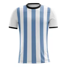 Camiseta Argentina Mundial 2022 Titular Adulto Sport Feel